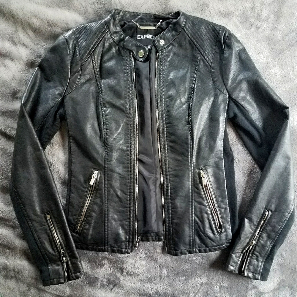 Express Pleather jacket